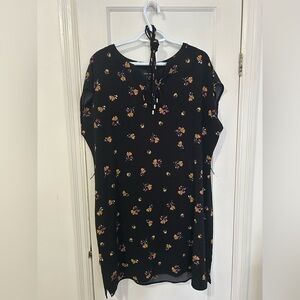 Le Chateau Black Floral Dress